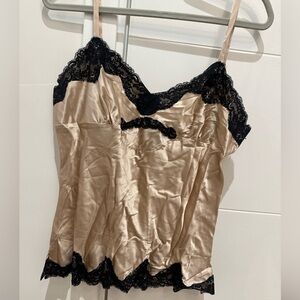 VINTAGE express baby pink cami top